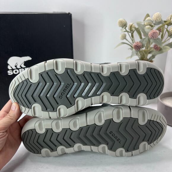 Sorel Explorer Next Drift Waterproof Chukka Boots Lace Up Gray Women's 10 NWB - Picture 7 of 9